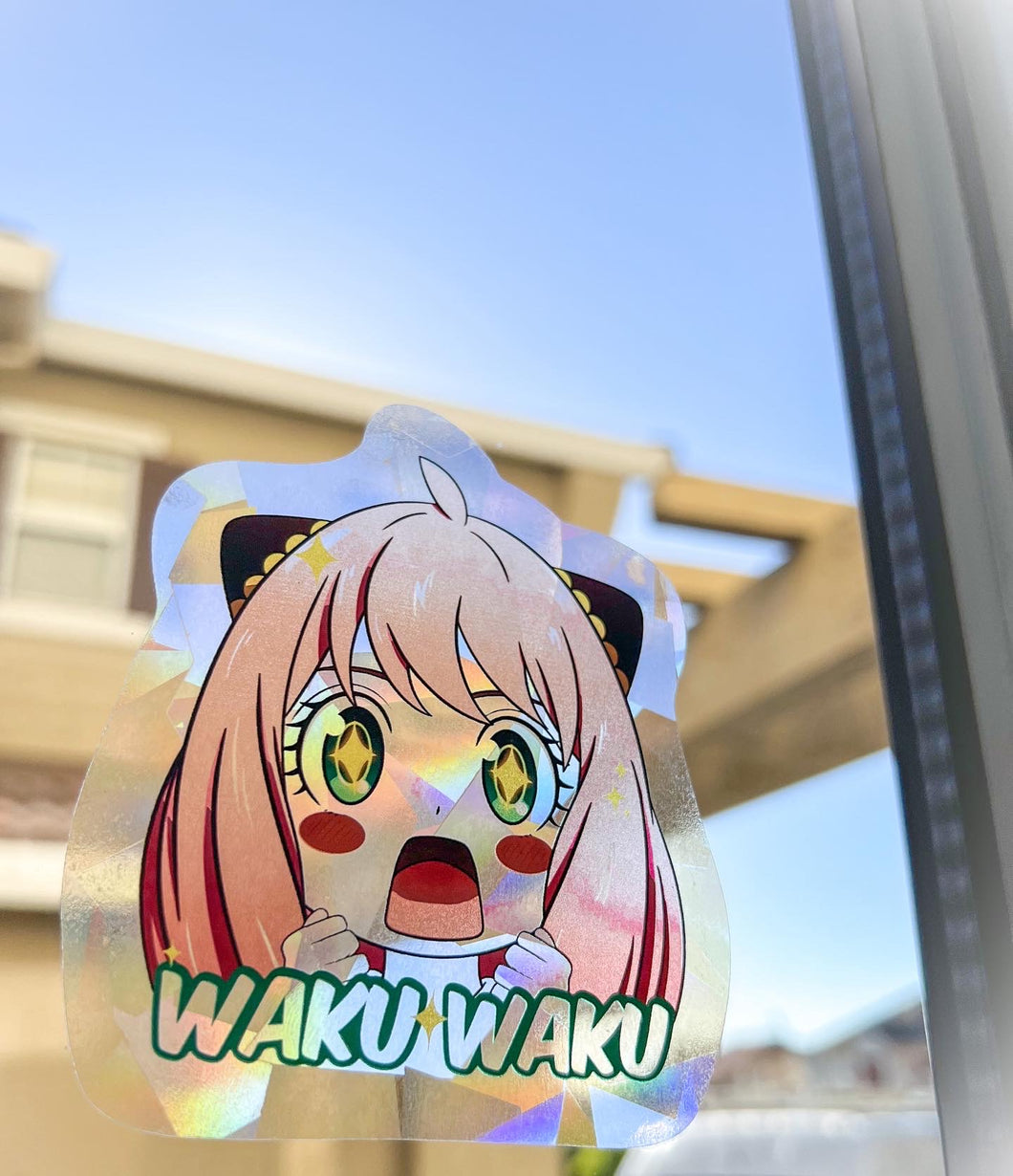 Waku Waku! // Suncatcher